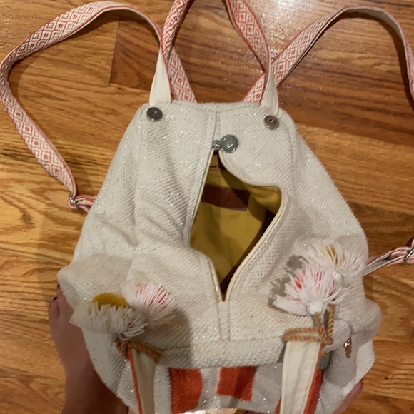 America and beyond boho backpack convertible tote - Picture 2 of 6